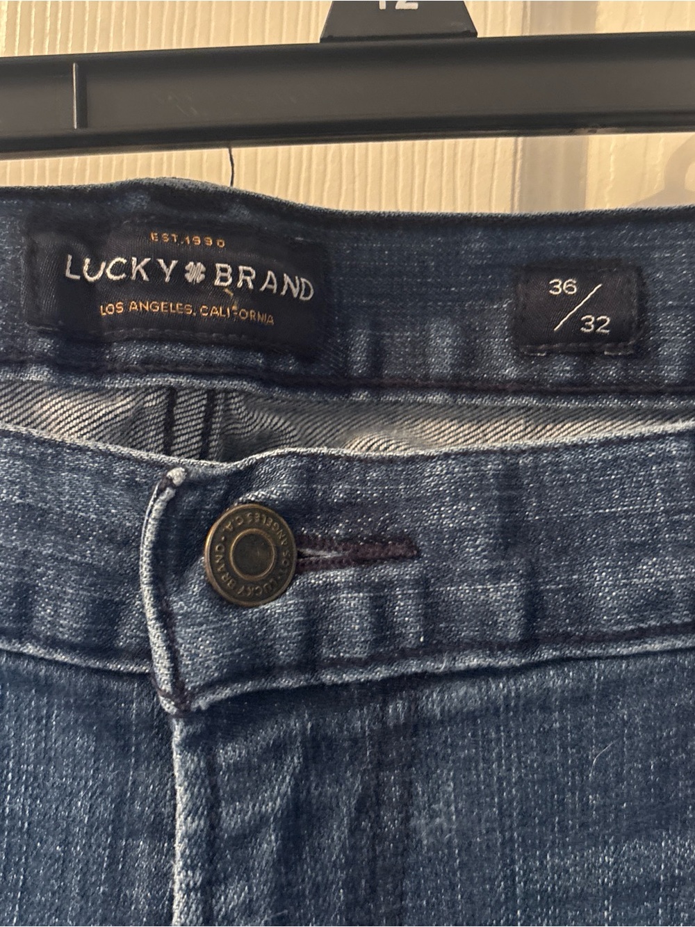Lucky Brand Women's Dark Blue High-Rise Jeans